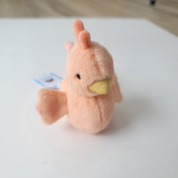 Jellycat Fluffy Chicken - perfect condition, Spring Plush Stuffed Animal, new - Picture 9 of 14